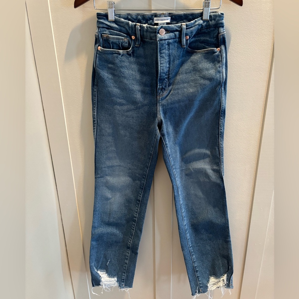 Good American High Rise Jeans - Blue